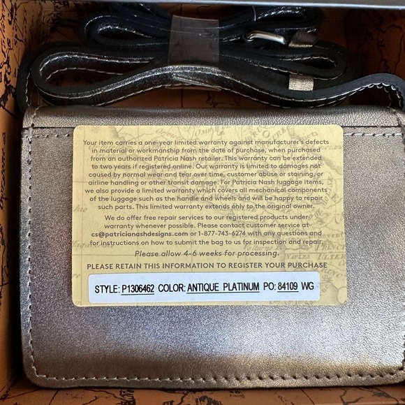 Patricia Nash Mini Lanza Crossbody - Picture 10 of 14